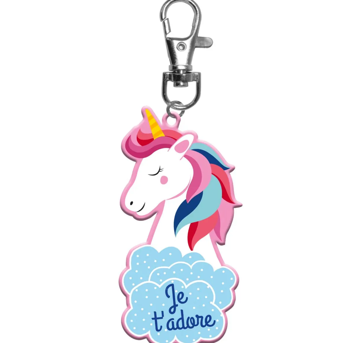 Fournitures Scolaires*Draeger Paris Porte-clés enfant - Je t'adore