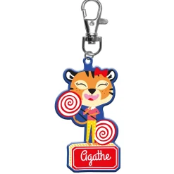 Fournitures Scolaires*Draeger Paris Porte-clés prénom - Fille