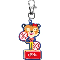 Fournitures Scolaires*Draeger Paris Porte-clés prénom - Fille