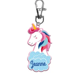 Fournitures Scolaires*Draeger Paris Porte-clés prénom - Fille