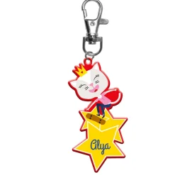 Fournitures Scolaires*Draeger Paris Porte-clés prénom - Fille