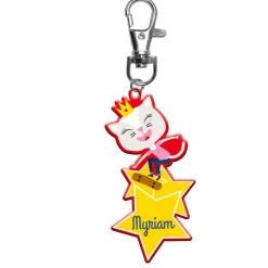 Fournitures Scolaires*Draeger Paris Porte-clés prénom - Fille