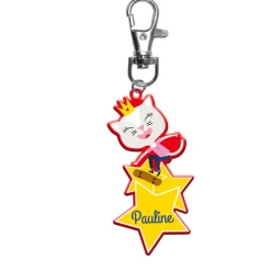 Fournitures Scolaires*Draeger Paris Porte-clés prénom - Fille