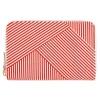Portefeuilles*Draeger Paris Portefeuille femme - rayures blanches et rouges