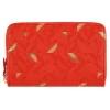 Portefeuilles*Draeger Paris Portefeuille femme - rouge et doré