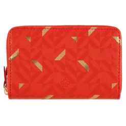 Portefeuilles*Draeger Paris Portefeuille femme - rouge et doré
