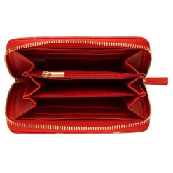 Portefeuilles*Draeger Paris Portefeuille femme - rouge et doré