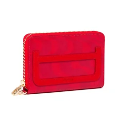 Portefeuilles*Draeger Paris Portefeuille Petit Compagnon zippé femme - 100% cuir