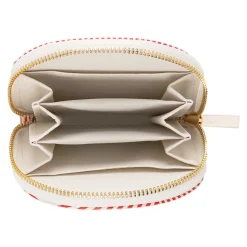 Porte-monnaies*Draeger Paris Porte-monnaie - rayures blanches et rouges