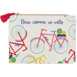 Porte-monnaies*Draeger Paris Porte-monnaie imprimé vélo