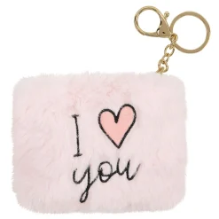 Accessoires Cocooning|Porte-monnaies*Draeger Paris Porte-monnaie peluche I love you
