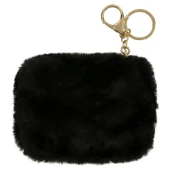 Accessoires Cocooning|Porte-monnaies*Draeger Paris Porte-monnaie peluche noir