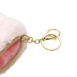 Accessoires Cocooning|Porte-monnaies*Draeger Paris Porte-monnaie peluche rose