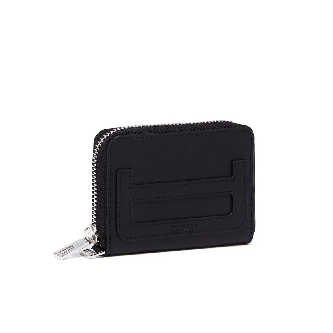 Porte-monnaies*Draeger Paris Porte-monnaie zippé - 2 compartiments - 100% cuir - Homme