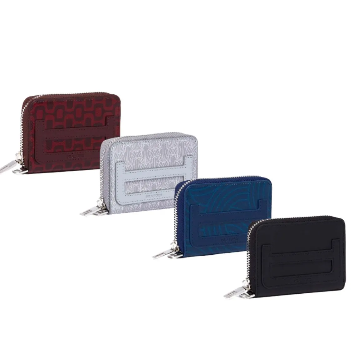 Porte-monnaies*Draeger Paris Porte-monnaie zippé - 2 compartiments - 100% cuir - Homme