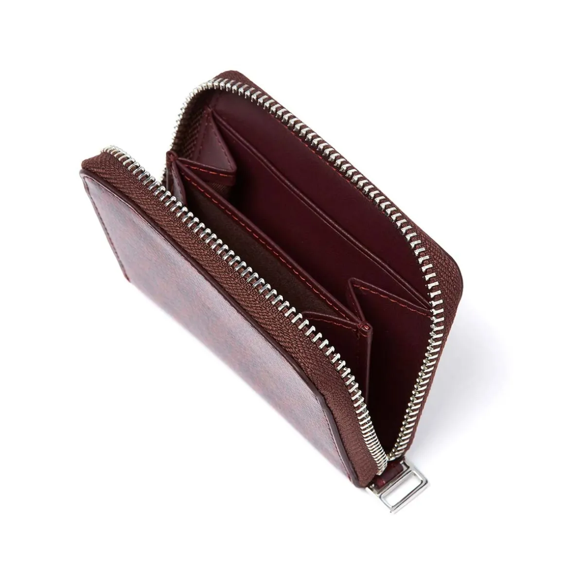 Porte-monnaies*Draeger Paris Porte-monnaie zippé - 2 compartiments - 100% cuir - Homme