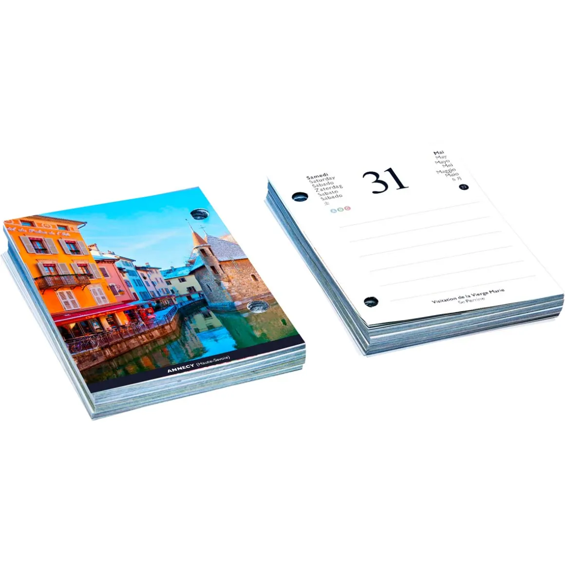 Agendas*Draeger Paris Recharge éphéméride agenda Yvon 2025 - Plusieurs Thèmes