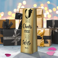 Sac Cadeau Bouteilles*Draeger Paris Sac à Bouteille "Cheers"