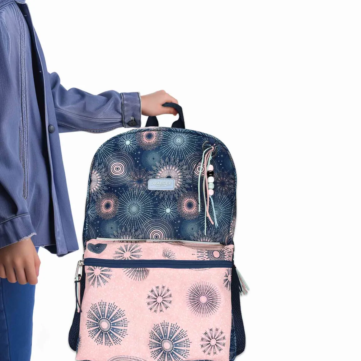 Fournitures Scolaires*Draeger Paris Sac à Dos Large Enfant - Plusieurs Motifs