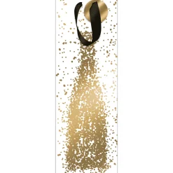 Sac Cadeau Bouteilles*Draeger Paris Sac Bouteille de Vin - Blanc et Or