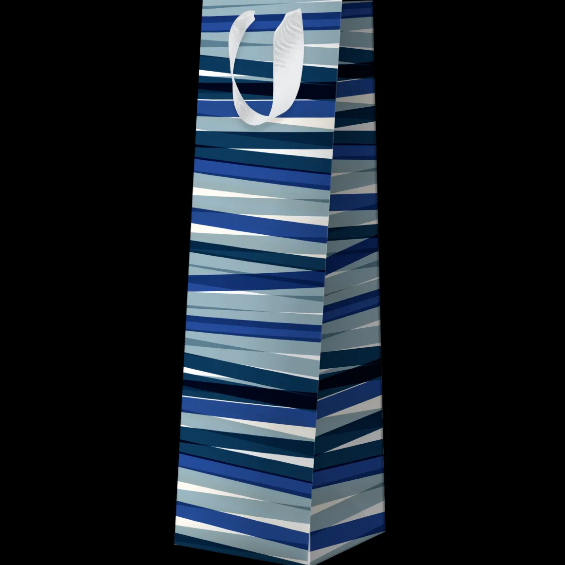 Sac Cadeau Bouteilles*Draeger Paris Sac Bouteille de Vin - Bleu Pastel