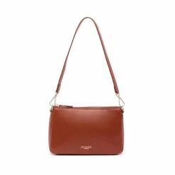 Sac Bandouilère*Draeger Paris Sac Pochette Anna - Cognac