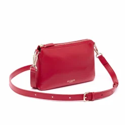 Sac Bandouilère*Draeger Paris Sac Pochette Anna - Rouge