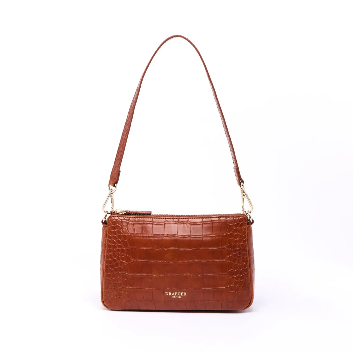 Sac Finition Croco|Sac Bandouilère*Draeger Paris Sac Pochette Anna Croco