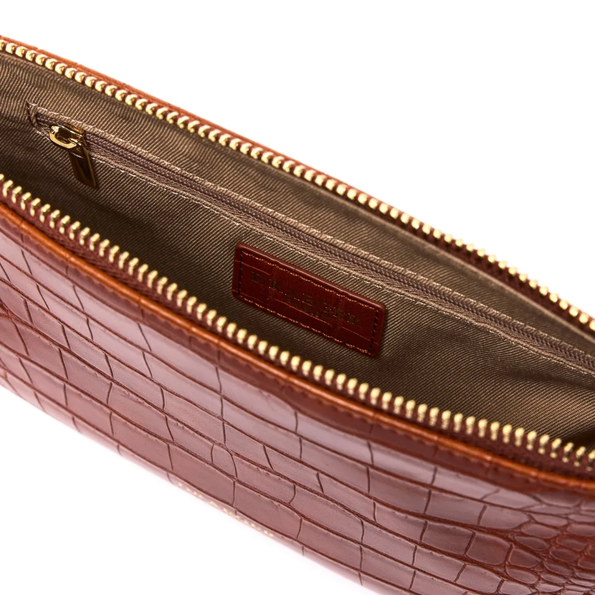 Sac Finition Croco|Sac Bandouilère*Draeger Paris Sac Pochette Anna Croco