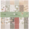 Papier Unitaire*Draeger Paris Set de papiers imprimés Safari x6