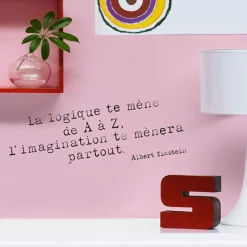 Stickers De Transfert|Stickers & Embellissements*Draeger Paris Sticker citation Albert Einstein La logique