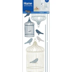 Stickers De Fenetre|Stickers & Embellissements*Draeger Paris Sticker fenêtre Cages à oiseaux