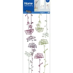 Stickers & Embellissements|Stickers De Fenetre*Draeger Paris Sticker fenêtre fleurs ombelles sauvages