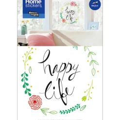 Stickers De Fenetre|Stickers & Embellissements*Draeger Paris Sticker Fenêtre Happy Life