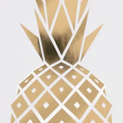 Stickers & Embellissements*Draeger Paris Sticker mural Ananas en Or