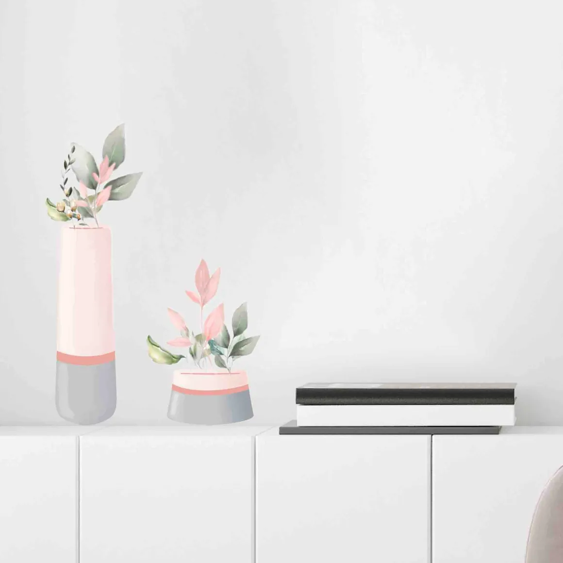 Stickers & Embellissements*Draeger Paris Sticker mural Grand vase et fleurs