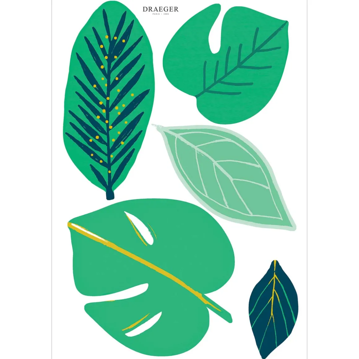 Stickers & Embellissements*Draeger Paris Sticker mural Jungle