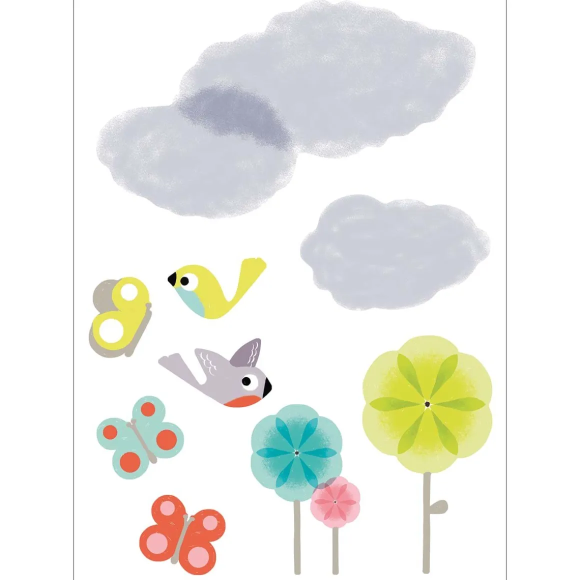 Stickers & Embellissements*Draeger Paris Sticker mural L'ours bleu