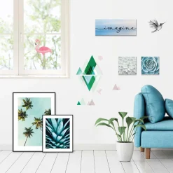 Stickers & Embellissements*Draeger Paris Sticker mural Montagnes style scandinave