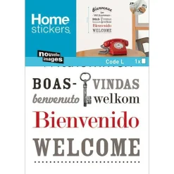 Stickers De Transfert|Stickers & Embellissements*Draeger Paris Sticker Transfert Bienvenue Welcome