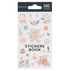 Stickers Muraux|Stickers D'organisation*Draeger Paris Stickers autocollants - Fleurs - 300 pièces