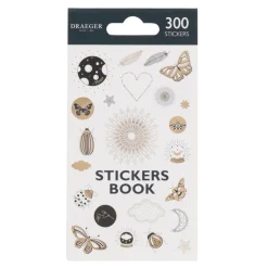 Stickers Muraux|Stickers D'organisation*Draeger Paris Stickers autocollants - Icônes noir & or - 300 pièces