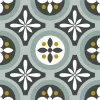 Stickers De Carrelage|Stickers & Embellissements*Draeger Paris Stickers carrelage 15x15 cm Motifs floraux vert d'eau