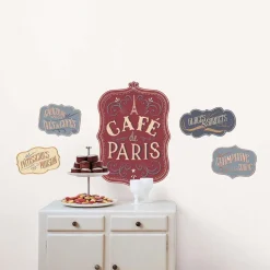 Stickers & Embellissements*Draeger Paris Stickers muraux panneaux Café de Paris