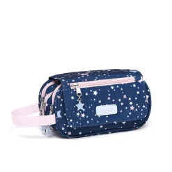 Fournitures Scolaires*Draeger Paris Triple Trousse Enfants à rabat - Plusieurs Motifs