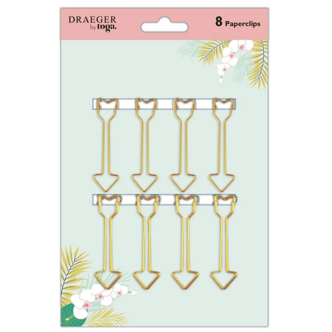 Accessoires & Outils De Diy|Organiseurs*Draeger Paris Trombones flèches dorées
