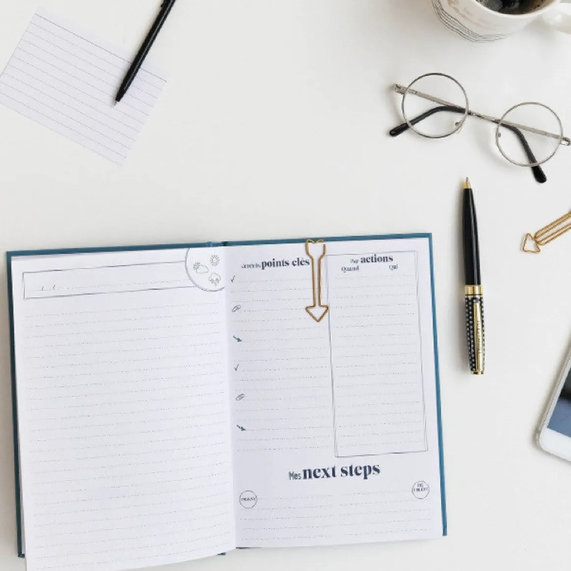 Accessoires & Outils De Diy|Organiseurs*Draeger Paris Trombones flèches dorées