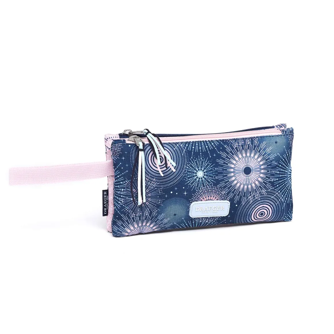 Fournitures Scolaires*Draeger Paris Trousse à Double Zip Enfant - Plusieurs Motifs