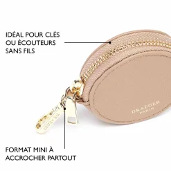 Etui Ecouteurs Et Cles*Draeger Paris Étui Ecouteurs & Clés - Taupe